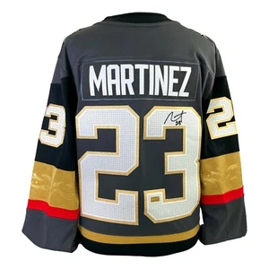 Alec Martinez Autographed Vegas Golden Knights Jersey COA Inscriptagraphs Signed - Picture 1 of 7