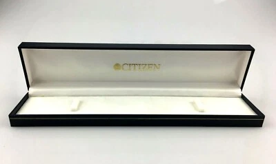 Astuccio Orologio Citizen Box Cofanetto Scatola Case Rettangolare New Old Stock