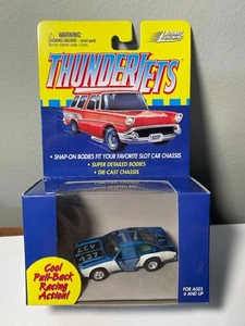 Johnny Lightning ThunderJets #17 70's Stock Car Chevelle Blue & White Rarität - Bild 1 von 11