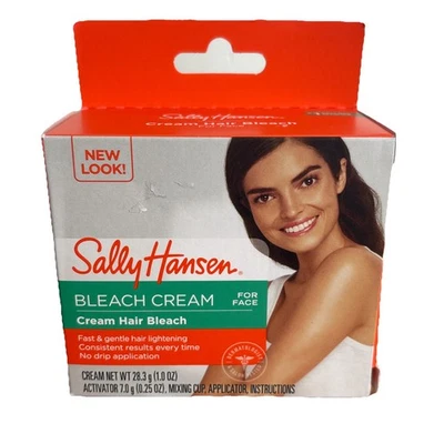 Kit de blanqueador de cabello en crema para rostro Sally Hanson Foto 1 de 2