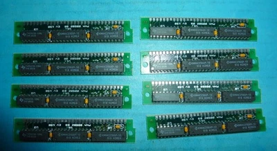 1989 30 Pin Simm RAM 256KB Modul 8 Stück 2MB - Bild 1 von 2