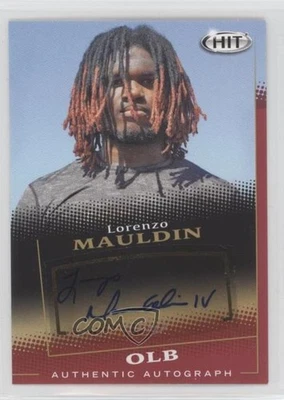 2015 Sage Hit Auto Red Lorenzo Mauldin #A49 Rookie Auto RC - Image 1 of 2