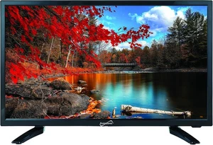 24" Supersonic SC-2411 w/12 Volt AC/DC Widescreen ED HDTV with USB & HDMI - Picture 1 of 7