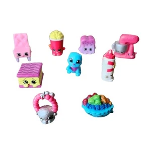Lote de 9 figuras Shopkins piezas de repuesto alce juguetes pequeños - Imagen 1 de 8