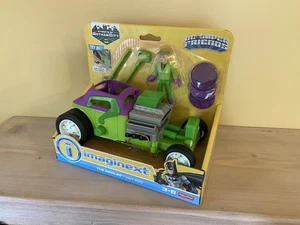 Imaginext Justice League DC Super Hero The Riddler Hot Rod Auto & Figur NEU - Bild 1 von 5