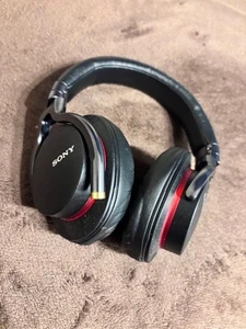 Sony MDR-1A BT Black Wired headphones Operation Confirmed - Picture 1 of 7