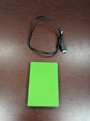 Seagate 2TB Game Drive for Xbox – Green Portable External Hard Drive - Image 1 of 3
