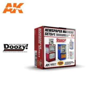 Maquette Diorama Newspaper Machine Set 1 Ak Interactive Dz017 1/24ème Maquette C - Photo 1/1