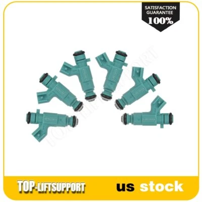 Inyectores de combustible 6 piezas para Dodge Stratus Intrepid Chrysler Sebring 2001-2003 2,7 L Foto 1 de 4