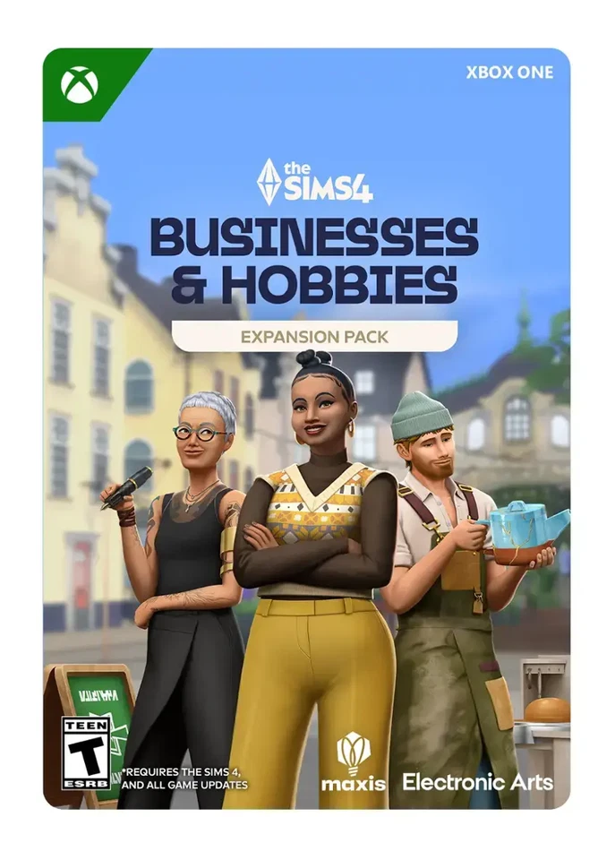 The Sims 4 BUSINESS & HOBBIES Expansion Pack - Xbox One [Digital] FREE SHIPPING - Image 1 of 1