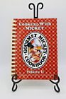 Disney Cooking with Mickey Gourmet Mickey Cookbook Volume II 2 Spiral Bound Book
