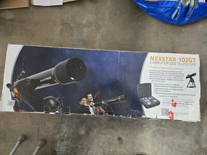 Rare Celestron NexStar 102GT Telescope - Power Tested Open Box Ships Quickly - Picture 1 of 19
