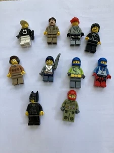 Lego Minifigures x 10 Job Lot Bundle Mixed Variety - Picture 1 of 7