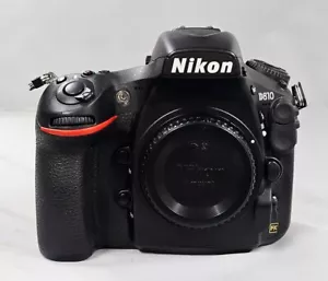 Cámara réflex digital Nikon D810 36,3 MP - negra (solo cuerpo) (cuenta 8K) S/N 5506383 - casi como nueva - Imagen 1 de 4
