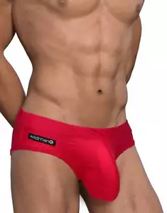 WildmanT Big Boy Pouch Swim Brief Red - Picture 1 of 28