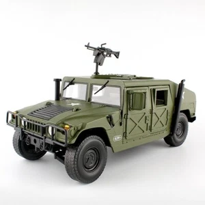 Alloy Diecast Big Hummer Tactical Vehicle 1:18 Military Armored Car Model Toys - Picture 1 of 11