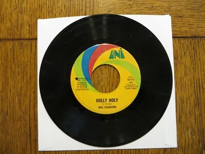Neil Diamond – Holly Holy - 1969 - UNI Records 55175 7" Single G/Generic - Image 1 of 2