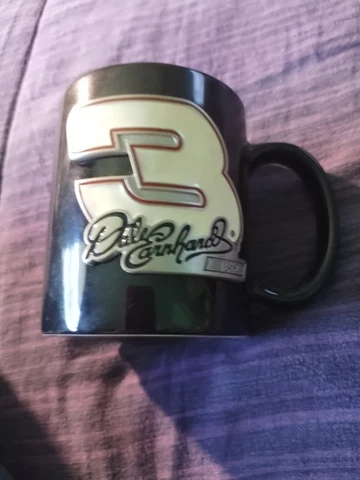 Vintage #3 Dale Earnhardt Sr. Ceramic Coffee Mug - RARE Cover
