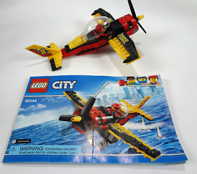 LEGO City Race Plane Set 60144 Build Incomplete W/ Manual NO BOX