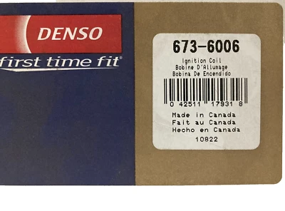 Bobina de encendido directo DENSO 673-6006 compatible con Ford Focus, Escape, Tribute Foto 1 de 4