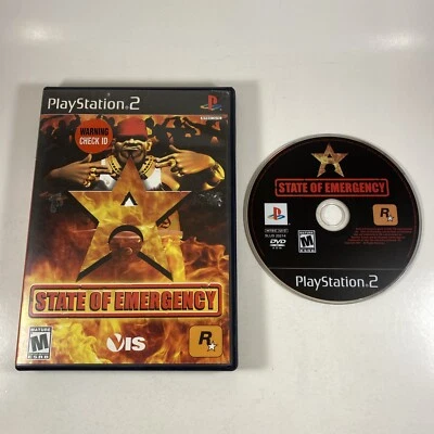State of Emergency PlayStation 2 - ¡Probado! Videojuego Raro Foto 1 de 2