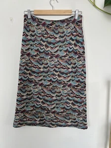 MISSONI Knit Midi Skirt SIZE 44 / 12 AU UK / 8 US Made In Italy Lined Pencil - Bild 1 von 9