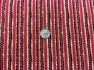 HI-FASHION FABRICS 4 1/2" yds x 42" wide Southwest Zig Zag Stripe Print Cotton - Picture 1 of 3