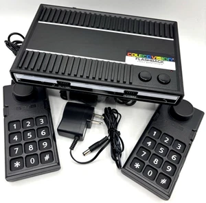 Console COLECO VISION FLASHBACK 60 giochi integrati + controller, adattatore testato_ - Foto 1 di 14