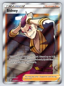 Tarjeta holográfica de Pokémon Sidney 264/264 Fusion Strike arte completo casi nueva - Imagen 1 de 2