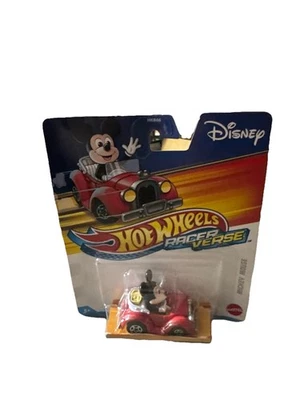 2023 HOT WHEELS RACER VERSE DISNEY MICKEY MOUSE Red 🆕 - Image 1 of 2