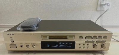 DENON DMD800 MiniDisc Recorder Player Gold Japan Box Remote - Image 1 of 4