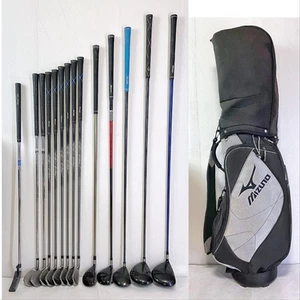 Mizuno Geotech Men’s Golf Full Set 14 Clubs Driver Utility Right Handed - Picture 1 of 10