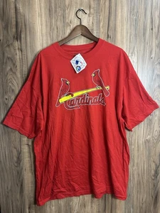 Majestic St. Louis Cardinals Herren T-Shirt Gr. 2XL rot Logo MLB Baseball - Bild 1 von 7