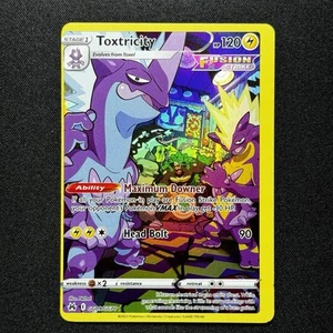 Pokemon Toxtricity #GG09 Crown Zenith Holo NM MISALIGNMENT ERROR - Picture 1 of 6