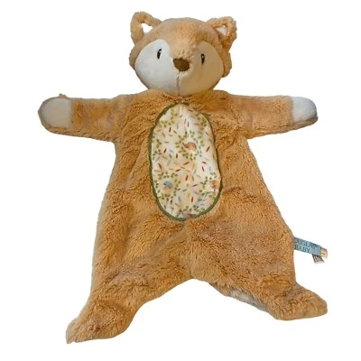 Manta de seguridad Douglas Baby Tímido Zorro Felpa Shlumpie Lovey Orejas de satén Bosque Foto 1 de 4