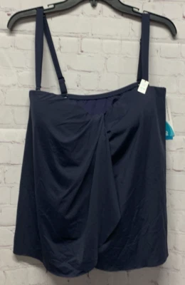 Sujetador Coco Reef Contours 36C Clarity Talla Bandeau Tankini Top Azul Crepúsculo Nuevo Foto 1 de 4