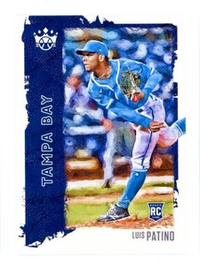 2021 Panini Diamond Kings #62 Luis Patino - Tampa Bay Rays Rc