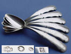 Rare Set, 6 Spoon, Um 1865, 833er Silver