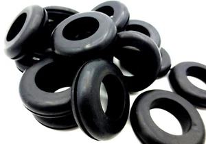 Rubber Grommet, Fits 1.25" Round Hole, Fits 1/16" Thick Material, 35Qty Per Pack - Picture 1 of 12