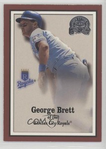 2000 Fleer Greats of the Game George Brett #21 HOF