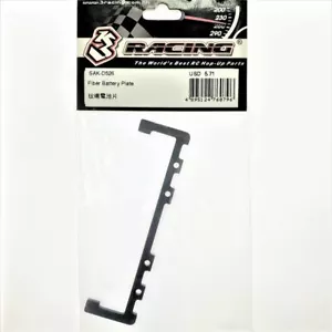 3RACING SAK-D526 FRP Fiber Battery Plate For 1/10 SAKURA D5S DRIFT RC Car - Picture 1 of 2