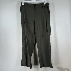 BOY SCOUTS BSA Youth XL Green Uniform Switchback ConvertiblePants Damaged - Picture 1 of 13