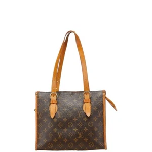 LOUIS VUITTON Monogram Popan cool o Shoulder Bag Tote Bag M40007 Women 【Us... - Picture 1 of 15