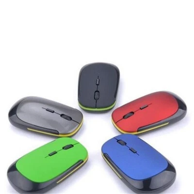 Wireless Mice PC Computer Optical Scroll Cordless 2.4 GHz USB For Laptop Mouse - Image 1 of 4