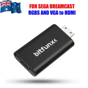 Adaptador convertidor RGBS VGA a HDMI para consola SEGA Dreamcast DC 1080p Upscaler - Imagen 1 de 8