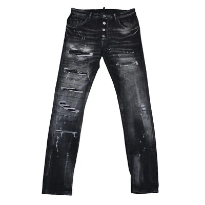 Dsquared2 Designer Men’s Superficial Skater Jeans Denim Pants Size 44 - Image 1 of 4