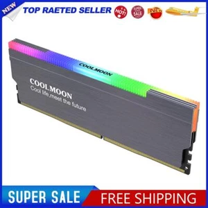 CR-D134S ARGB RAM Heatsink Heat Spreader Cooler for Desktop (Grey) - Photo 1/3
