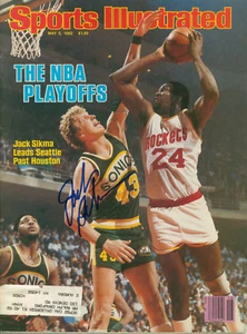 JACK SIKMA SEATTLE SUPERSONICS SIGNED 1982 SPORTS ILLUSTRATED W/ COA - Picture 1 of 1