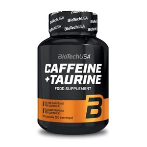 BIOTECH USA CAFFEINE + TAURINE 60 CAPS 60 SERVINGS - Picture 1 of 1