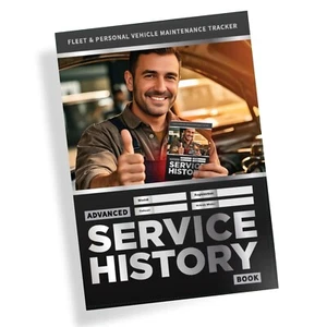 Service History Book - Blank Car Van Maintenance Replacement, Generic, Any Make - Picture 1 of 7